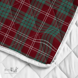 Scottish Crawford Clan Badge Tartan Plaid Lion Crest Premium Quilt Scottish Plaid Tartan Plaid - ScotsTee - scotstee.com