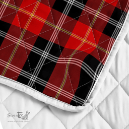 Scottish Majoribanks Clan Badge Tartan Plaid Lion Crest Premium Quilt Scottish Plaid Tartan Plaid - ScotsTee - scotstee.com