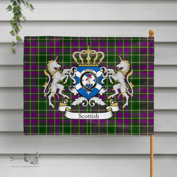 Scottish Tailyour Clan Badge Tartan Coat of Arm Garden Flag - Tartan Plaid Flags Scottish Plaid Tartan Plaid - ScotsTee - scotstee.com