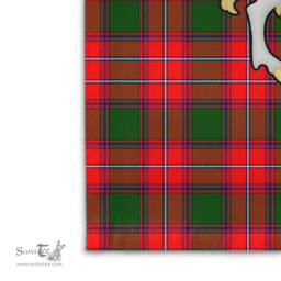 Scottish Rattray Clan Badge Tartan Coat of Arm Garden Flag - Tartan Plaid Flags Scottish Plaid Tartan Plaid - ScotsTee - scotstee.com