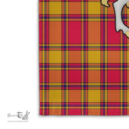 Scottish Scrymgeour Clan Badge Tartan Coat of Arm Garden Flag - Tartan Plaid Flags Scottish Plaid Tartan Plaid - ScotsTee - scotstee.com