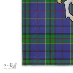 Scottish Strachan Clan Badge Tartan Coat of Arm Garden Flag - Tartan Plaid Flags Scottish Plaid Tartan Plaid - ScotsTee - scotstee.com