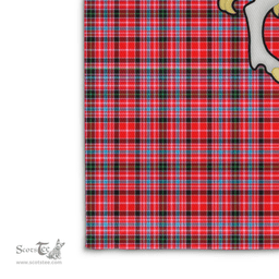 Scottish Straiton Clan Badge Tartan Coat of Arm Garden Flag - Tartan Plaid Flags Scottish Plaid Tartan Plaid - ScotsTee - scotstee.com