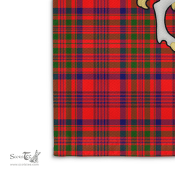 Scottish Murray Of Dysart Clan Badge Tartan Coat of Arm Garden Flag - Tartan Plaid Flags Scottish Plaid Tartan Plaid - ScotsTee - scotstee.com