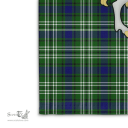 Scottish Purves Clan Badge Tartan Coat of Arm Garden Flag - Tartan Plaid Flags Scottish Plaid Tartan Plaid - ScotsTee - scotstee.com