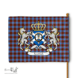 Scottish Preston Clan Badge Tartan Coat of Arm Garden Flag Clan Badge Tartan Coat of Arm Garden Flag - Tartan Plaid Flags Scottish Plaid Tartan Plaid - ScotsTee - scotstee.com