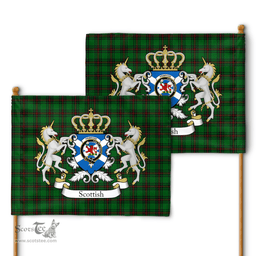 Scottish Primrose Clan Badge Tartan Coat of Arm Garden Flag Clan Badge Tartan Coat of Arm Garden Flag - Tartan Plaid Flags Scottish Plaid Tartan Plaid - ScotsTee - scotstee.com