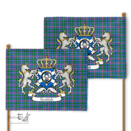 Scottish Pitcairn Clan Badge Tartan Coat of Arm Garden Flag Clan Badge Tartan Coat of Arm Garden Flag - Tartan Plaid Flags Scottish Plaid Tartan Plaid - ScotsTee - scotstee.com