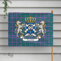 Scottish Pitcairn Clan Badge Tartan Coat of Arm Garden Flag Clan Badge Tartan Coat of Arm Garden Flag - Tartan Plaid Flags Scottish Plaid Tartan Plaid - ScotsTee - scotstee.com