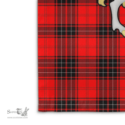 Scottish Wemyss Clan Badge Tartan Coat of Arm Garden Flag - Tartan Plaid Flags Scottish Plaid Tartan Plaid - ScotsTee - scotstee.com