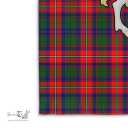 Scottish Mow Clan Badge Tartan Coat of Arm Garden Flag - Tartan Plaid Flags Scottish Plaid Tartan Plaid - ScotsTee - scotstee.com