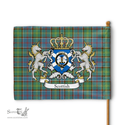 Scottish Whitelaw Clan Badge Tartan Coat of Arm Garden Flag - Tartan Plaid Flags Scottish Plaid Tartan Plaid - ScotsTee - scotstee.com