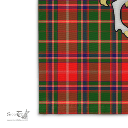 Scottish Somerville Clan Badge Tartan Coat of Arm Garden Flag - Tartan Plaid Flags Scottish Plaid Tartan Plaid - ScotsTee - scotstee.com
