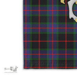 Scottish Nairn Clan Badge Tartan Coat of Arm Garden Flag - Tartan Plaid Flags Scottish Plaid Tartan Plaid - ScotsTee - scotstee.com