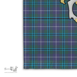 Scottish Sandilands Clan Badge Tartan Coat of Arm Garden Flag - Tartan Plaid Flags Scottish Plaid Tartan Plaid - ScotsTee - scotstee.com