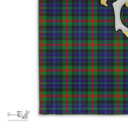 Scottish Gunn Clan Badge Tartan Coat of Arm Garden Flag - Tartan Plaid Flags Scottish Plaid Tartan Plaid - ScotsTee - scotstee.com