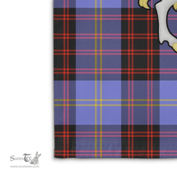 Scottish Rutherford Clan Badge Tartan Coat of Arm Garden Flag - Tartan Plaid Flags Scottish Plaid Tartan Plaid - ScotsTee - scotstee.com