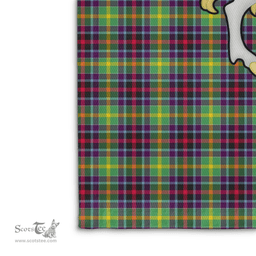 Scottish Clephan Clan Badge Tartan Coat of Arm Garden Flag - Tartan Plaid Flags Scottish Plaid Tartan Plaid - ScotsTee - scotstee.com