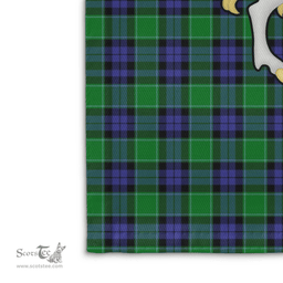 Scottish Monteith Clan Badge Tartan Coat of Arm Garden Flag - Tartan Plaid Flags Scottish Plaid Tartan Plaid - ScotsTee - scotstee.com