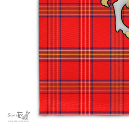 Scottish Burnett Clan Badge Tartan Coat of Arm Garden Flag - Tartan Plaid Flags Scottish Plaid Tartan Plaid - ScotsTee - scotstee.com