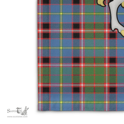 Scottish Glass Clan Badge Tartan Coat of Arm Garden Flag - Tartan Plaid Flags Scottish Plaid Tartan Plaid - ScotsTee - scotstee.com