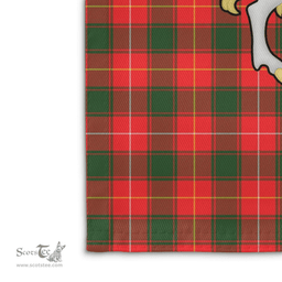 Scottish Macfie Of Dreghorn Clan Badge Tartan Coat of Arm Garden Flag - Tartan Plaid Flags Scottish Plaid Tartan Plaid - ScotsTee - scotstee.com