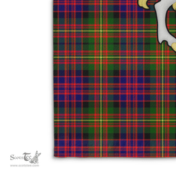Scottish Carnegie Clan Badge Tartan Coat of Arm Garden Flag - Tartan Plaid Flags Scottish Plaid Tartan Plaid - ScotsTee - scotstee.com