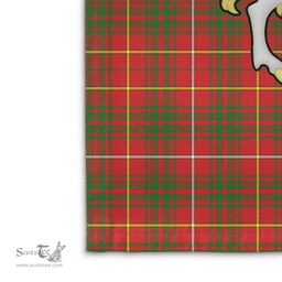 Scottish Bruce Clan Badge Tartan Coat of Arm Garden Flag - Tartan Plaid Flags Scottish Plaid Tartan Plaid - ScotsTee - scotstee.com