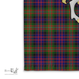 Scottish Macdonell Of Glengarry Clan Badge Tartan Coat of Arm Garden Flag - Tartan Plaid Flags Scottish Plaid Tartan Plaid - ScotsTee - scotstee.com