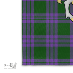 Scottish Elphinstone Clan Badge Tartan Coat of Arm Garden Flag - Tartan Plaid Flags Scottish Plaid Tartan Plaid - ScotsTee - scotstee.com