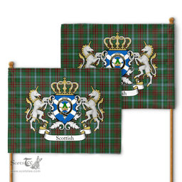 Scottish Gayre Clan Badge Tartan Coat of Arm Garden Flag - Tartan Plaid Flags Scottish Plaid Tartan Plaid - ScotsTee - scotstee.com