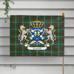 Scottish Gayre Clan Badge Tartan Coat of Arm Garden Flag - Tartan Plaid Flags Scottish Plaid Tartan Plaid - ScotsTee - scotstee.com