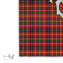 Scottish Innes Clan Badge Tartan Coat of Arm Garden Flag - Tartan Plaid Flags Scottish Plaid Tartan Plaid - ScotsTee - scotstee.com