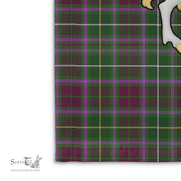 Scottish Crosbie Clan Badge Tartan Coat of Arm Garden Flag - Tartan Plaid Flags Scottish Plaid Tartan Plaid - ScotsTee - scotstee.com