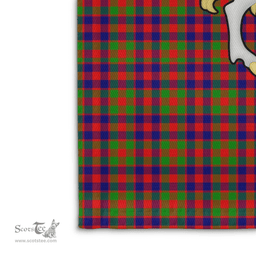 Scottish Gow Of Skeoch Clan Badge Tartan Coat of Arm Garden Flag - Tartan Plaid Flags Scottish Plaid Tartan Plaid - ScotsTee - scotstee.com