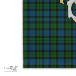 Scottish Mackie Clan Badge Tartan Coat of Arm Garden Flag - Tartan Plaid Flags Scottish Plaid Tartan Plaid - ScotsTee - scotstee.com