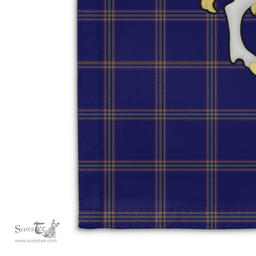 Scottish Crichton Clan Badge Tartan Coat of Arm Garden Flag - Tartan Plaid Flags Scottish Plaid Tartan Plaid - ScotsTee - scotstee.com