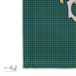 Scottish Lammie Clan Badge Tartan Coat of Arm Garden Flag - Tartan Plaid Flags Scottish Plaid Tartan Plaid - ScotsTee - scotstee.com