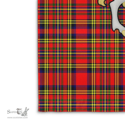 Scottish Hepburn Clan Badge Tartan Coat of Arm Garden Flag - Tartan Plaid Flags Scottish Plaid Tartan Plaid - ScotsTee - scotstee.com