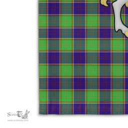 Scottish Dalrymple Clan Badge Tartan Coat of Arm Garden Flag - Tartan Plaid Flags Scottish Plaid Tartan Plaid - ScotsTee - scotstee.com