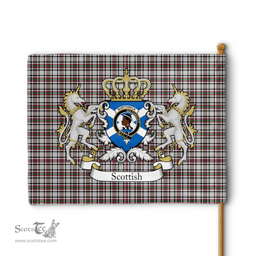 Scottish Borthwick Clan Badge Tartan Coat of Arm Garden Flag - Tartan Plaid Flags Scottish Plaid Tartan Plaid - ScotsTee - scotstee.com