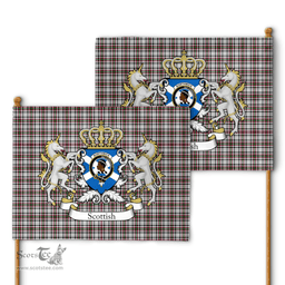 Scottish Borthwick Clan Badge Tartan Coat of Arm Garden Flag - Tartan Plaid Flags Scottish Plaid Tartan Plaid - ScotsTee - scotstee.com