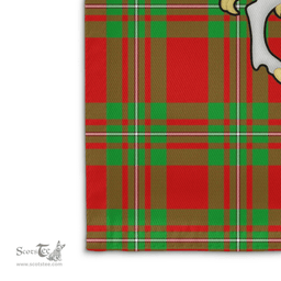Scottish Macgregor Clan Badge Tartan Coat of Arm Garden Flag - Tartan Plaid Flags Scottish Plaid Tartan Plaid - ScotsTee - scotstee.com