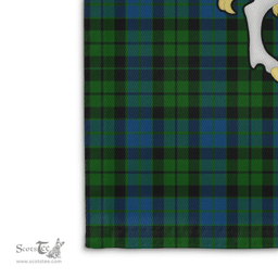 Scottish Mackay Clan Badge Tartan Coat of Arm Garden Flag - Tartan Plaid Flags Scottish Plaid Tartan Plaid - ScotsTee - scotstee.com