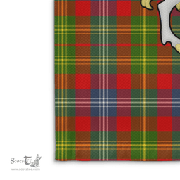 Scottish Forrester Clan Badge Tartan Coat of Arm Garden Flag - Tartan Plaid Flags Scottish Plaid Tartan Plaid - ScotsTee - scotstee.com