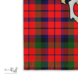Scottish Macnaughten Clan Badge Tartan Coat of Arm Garden Flag - Tartan Plaid Flags Scottish Plaid Tartan Plaid - ScotsTee - scotstee.com
