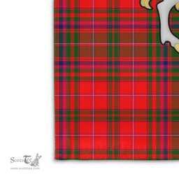 Scottish Macdowall Of Garthland Clan Badge Tartan Coat of Arm Garden Flag - Tartan Plaid Flags Scottish Plaid Tartan Plaid - ScotsTee - scotstee.com