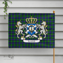 Scottish Gordon Clan Badge Tartan Coat of Arm Garden Flag - Tartan Plaid Flags Scottish Plaid Tartan Plaid - ScotsTee - scotstee.com