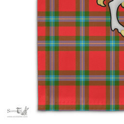 Scottish Maclaine Of Lochbuie Clan Badge Tartan Coat of Arm Garden Flag - Tartan Plaid Flags Scottish Plaid Tartan Plaid - ScotsTee - scotstee.com