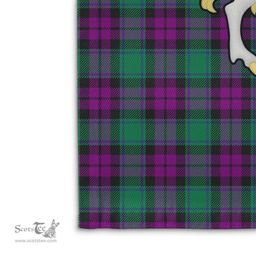Scottish Macarthur Clan Badge Tartan Coat of Arm Garden Flag - Tartan Plaid Flags Scottish Plaid Tartan Plaid - ScotsTee - scotstee.com